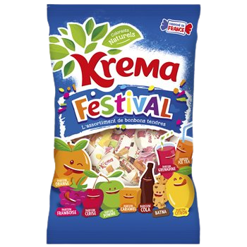 Festival Assortment Krema Chewy Candies - 360g 